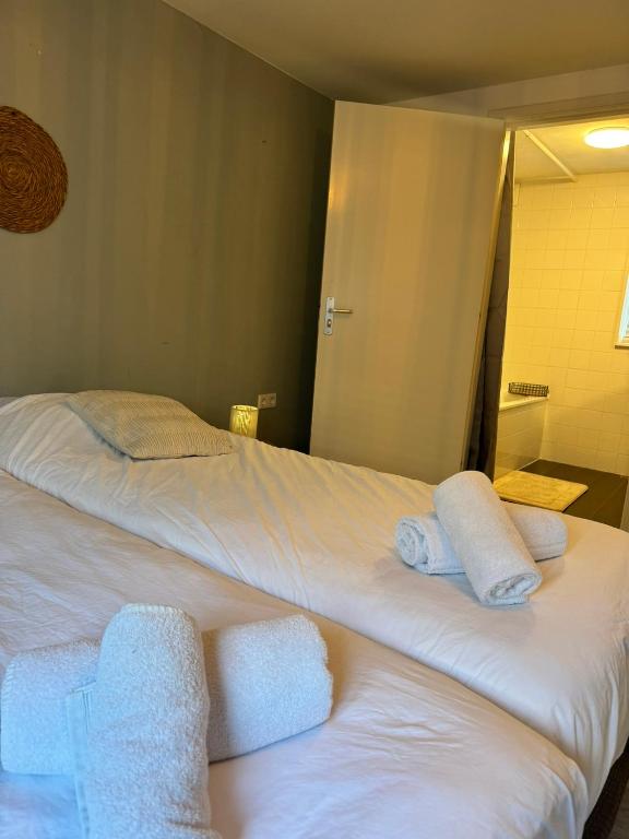 Vakantiewoning in de avond
